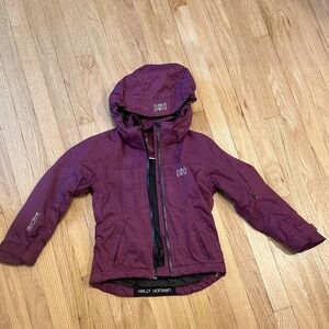 Helly Hansen Kids' Maroon Puffer Jacket